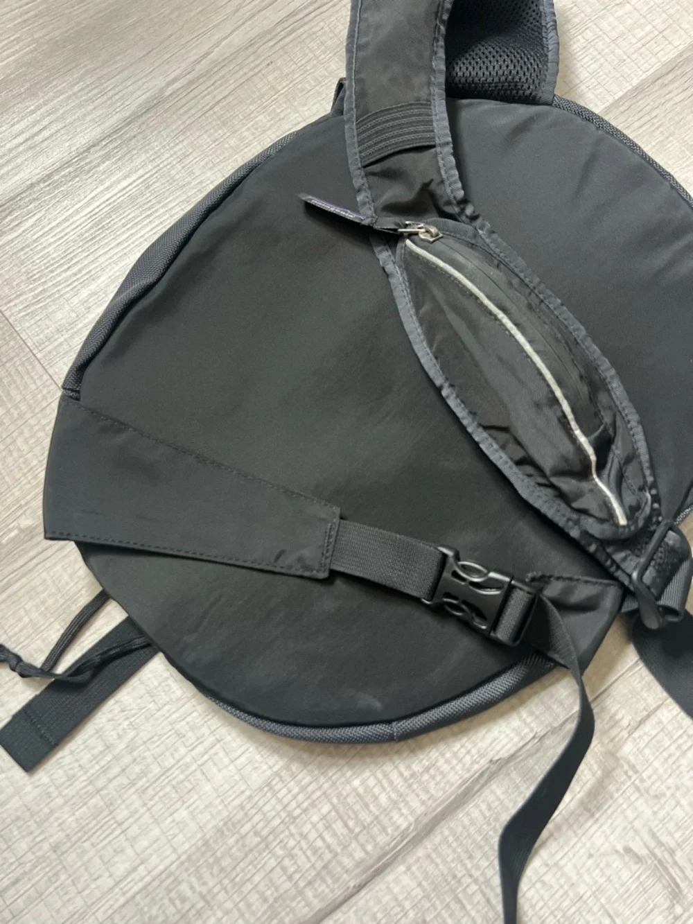 VINTAGE PATAGONIA Orbiter Sling Black and Dark Blue Men's Backpack 90s